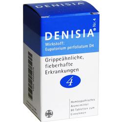 Eine Packung homöopathische Tabletten gegen grippeähnliche Symptome.